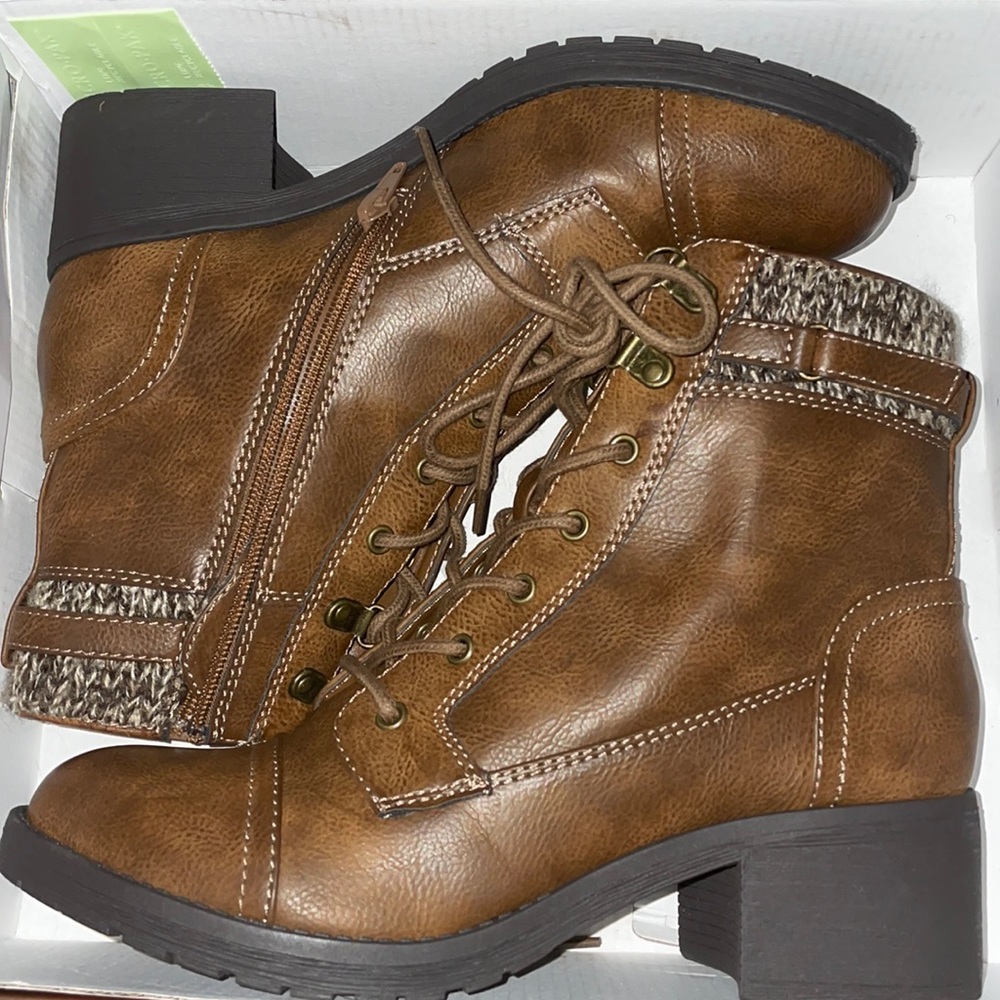 Brown boots